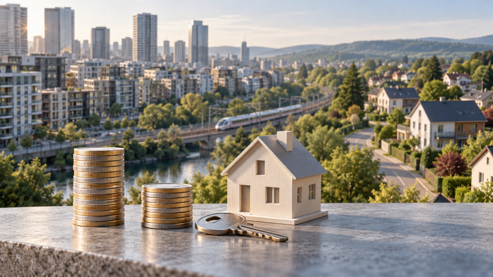 Immobilienpreise Köln und Troisdorf 2026: 160.500 Euro Unterschied